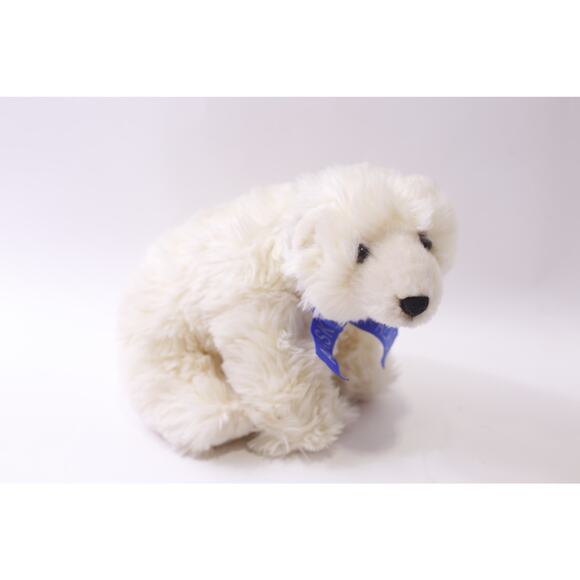 Polar Bear, Plush, Shops On Board, White, Stuffed Animal, Toy, ~ 251013-WH 1369 - Picture 1 of 5